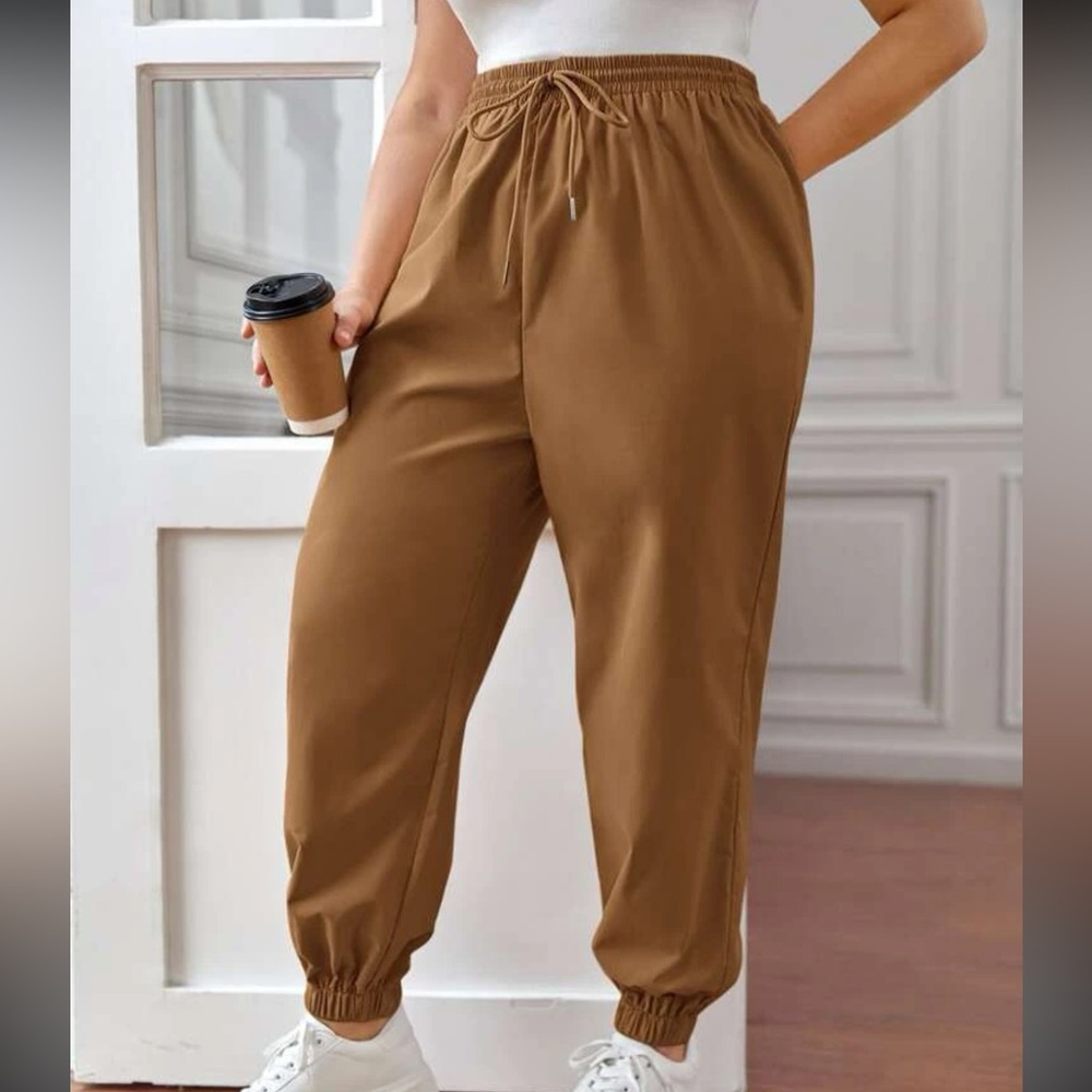 NWOT Shein Frenchy Drawstring Waist Pants